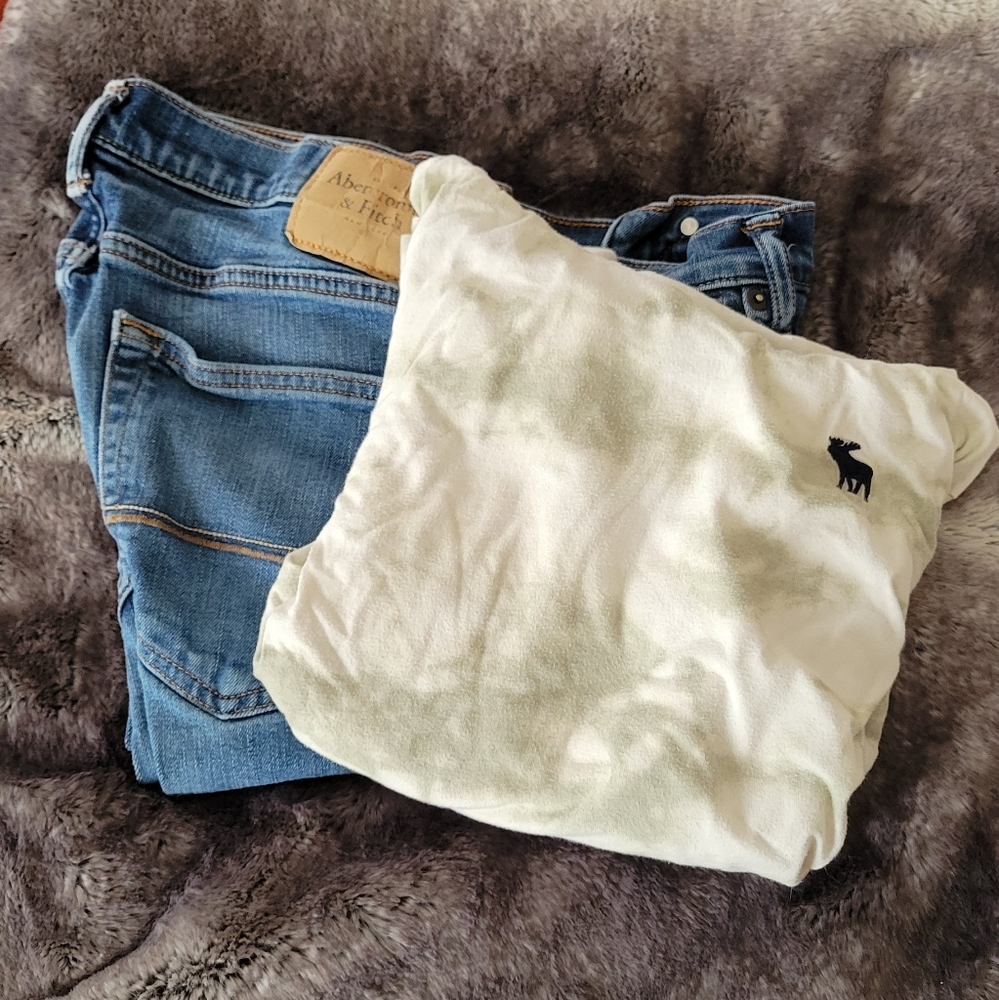 VGC Abercrombie Men Set Lot Bundle L